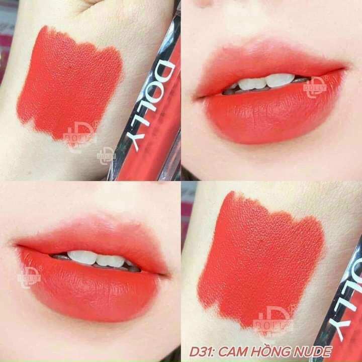 Son kem siêu lì Dolly chính hãng (lựa màu tùy thích, inbox shop để chọn màu son)