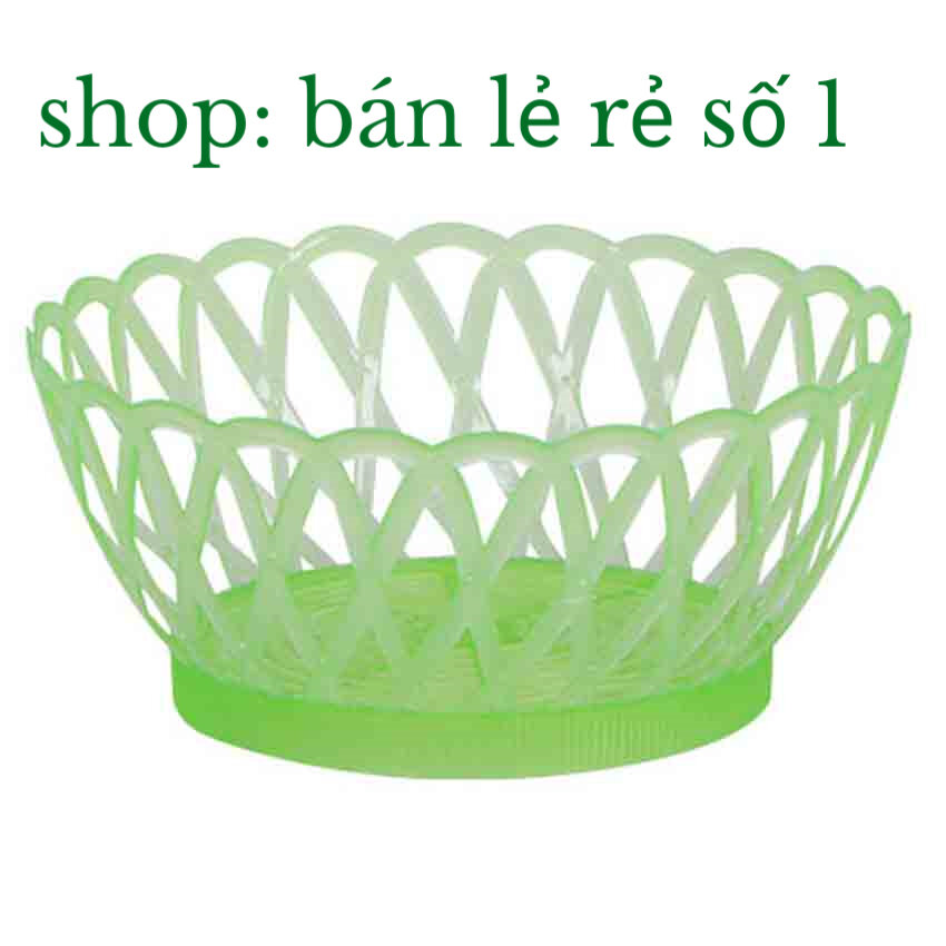 Rổ nhựa đựng rau củ quả