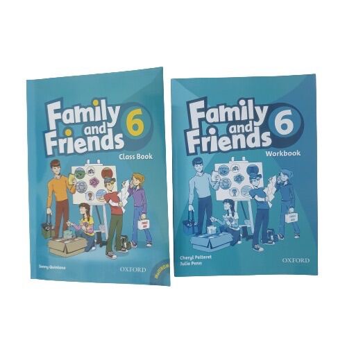 Sách - Bộ Family And Friends 6 - bản 1st Bộ 2 cuốn