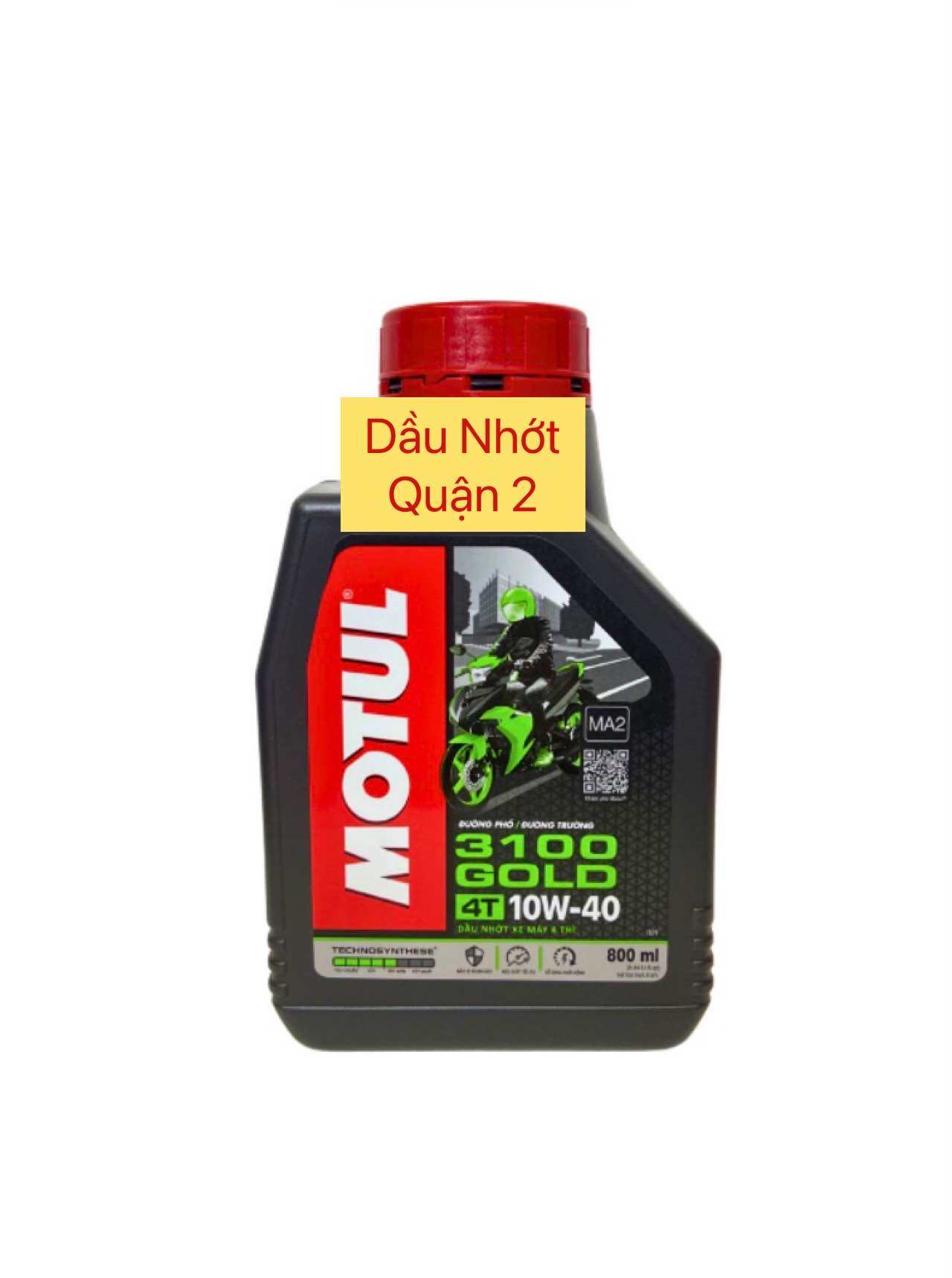 Nhớt motul 3100 gold dành cho xe số và xe côn tay 800mL