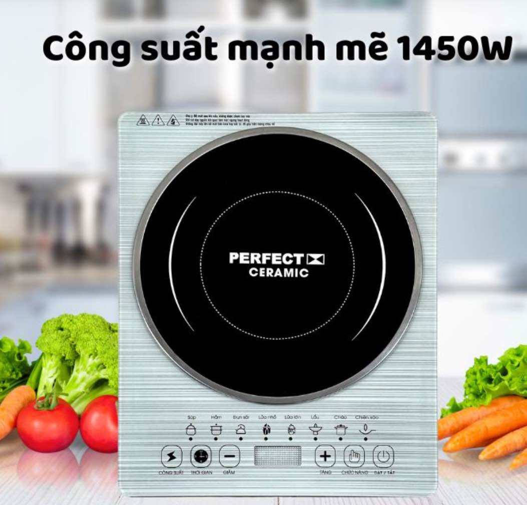 Bếp điện từ Perfect PF B33H Công suất 2200W Bảo Hành 12 Tháng- Hàng Chính Hãng
