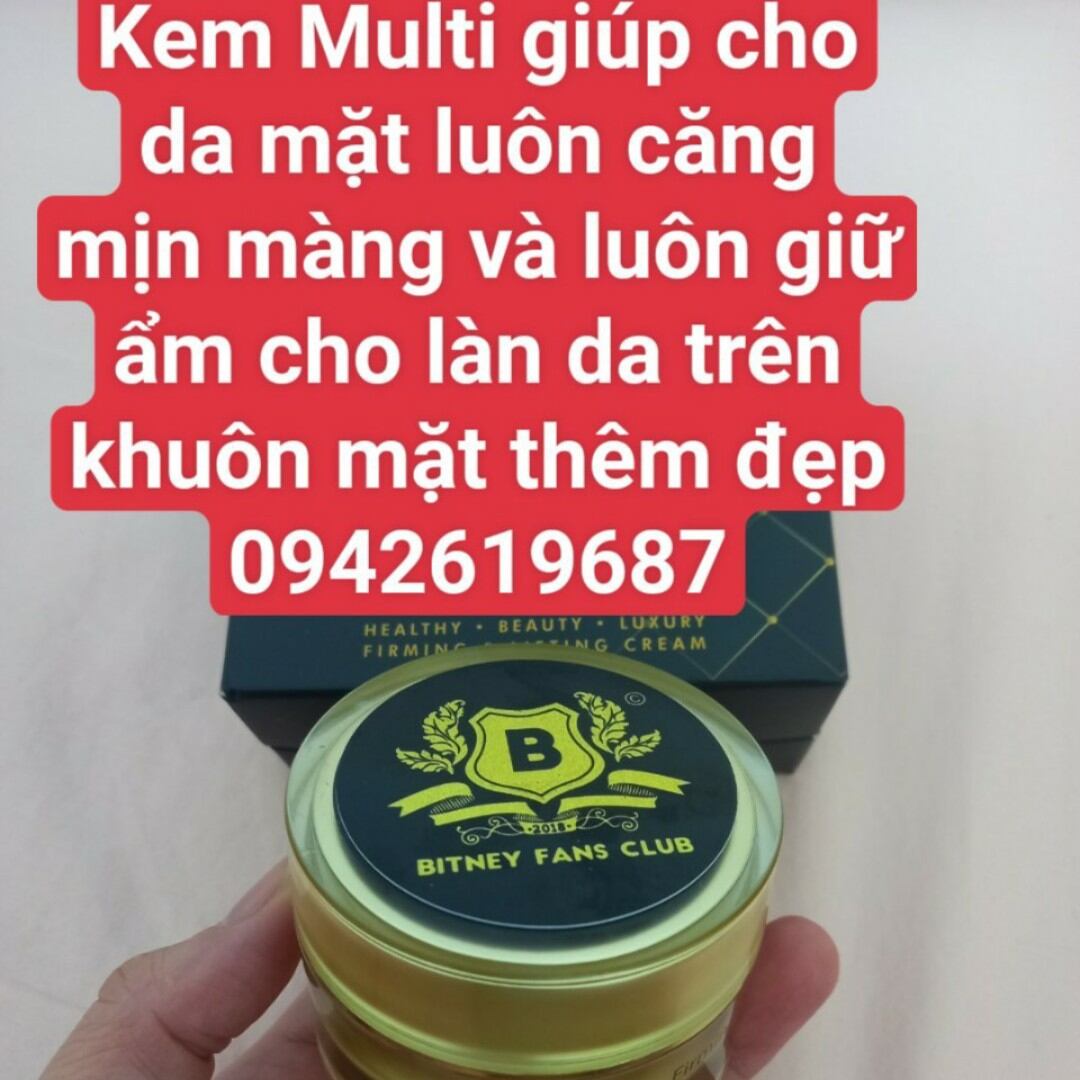 Bitney Multi Cream tuyệt vời chỉ sau vài phút