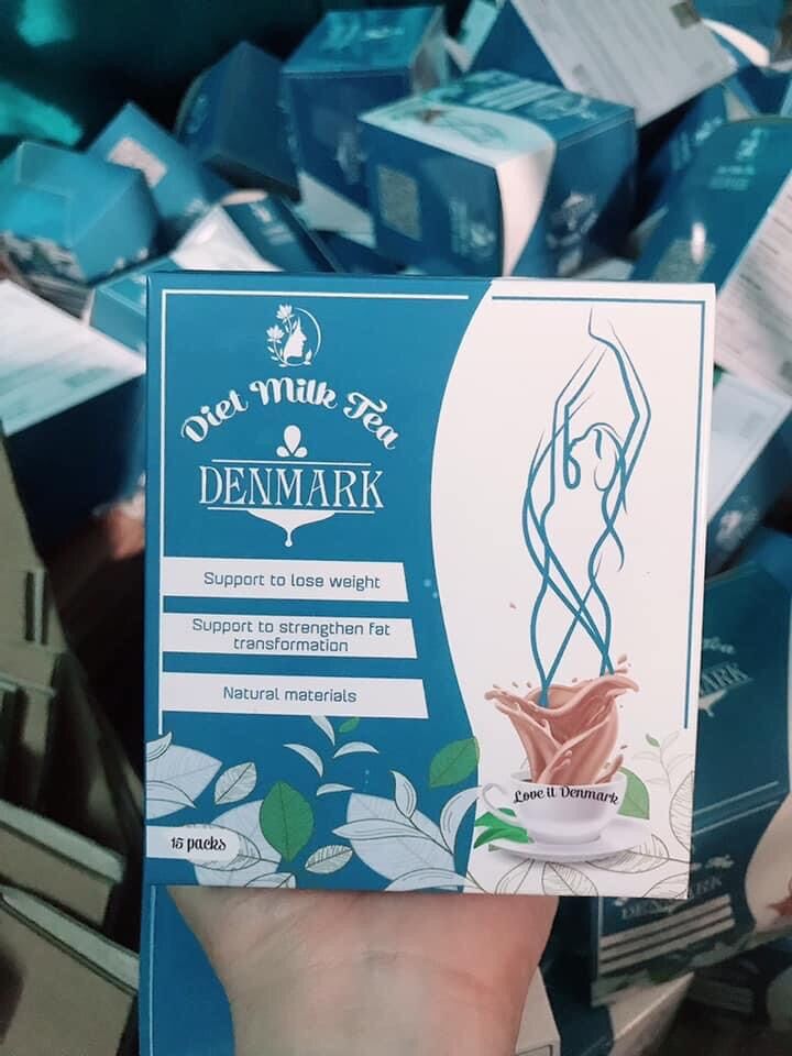 Combo 3 hộp trà sữa giảm cân Đan Mạch