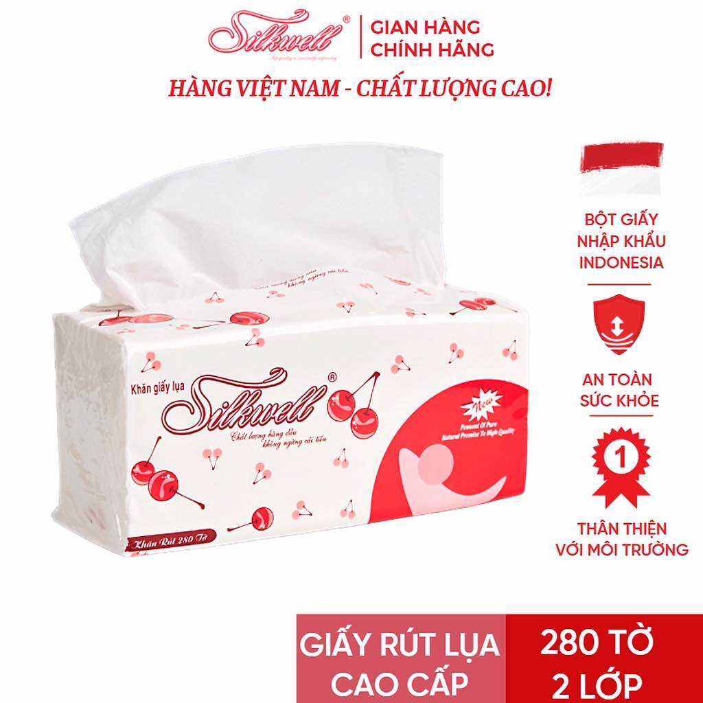 Gói giấy rút lụa Silkwell