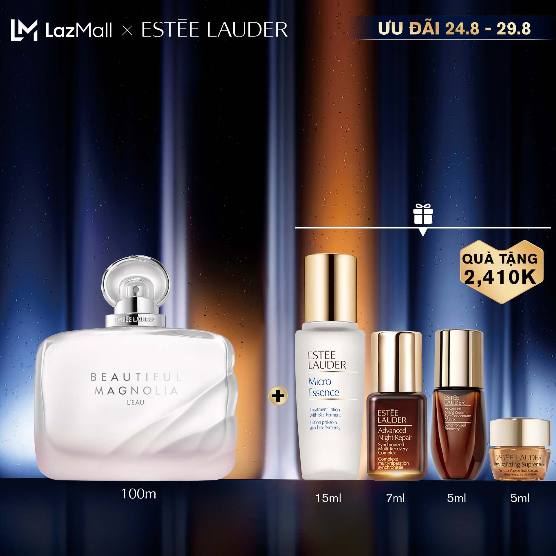 Estee Lauder Beautiful Magnolia L’Eau Eau de Toilette Spray - Perfume 100ml