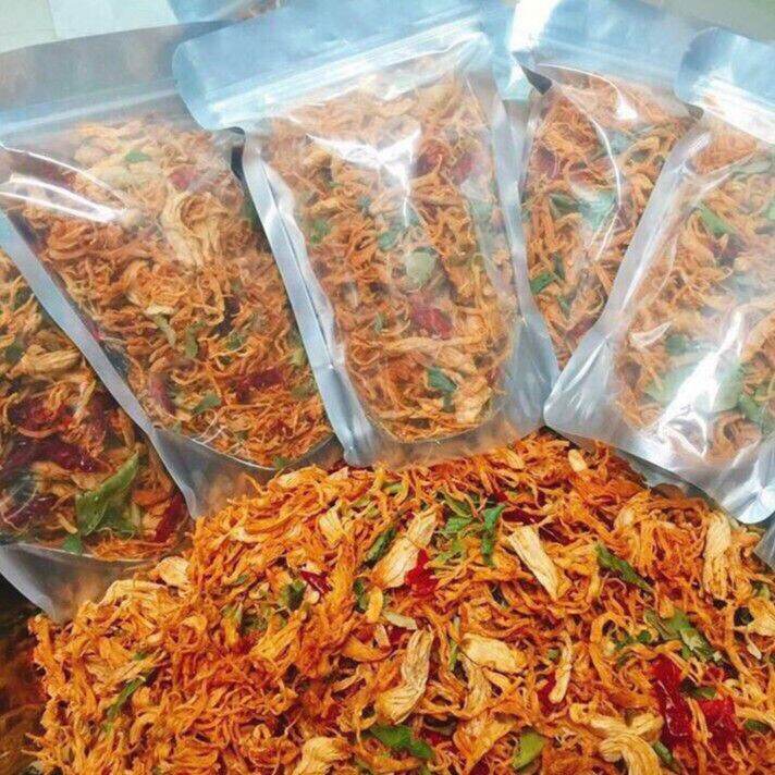500g Zip Bag of Dried Chicken with Lemon Leaves