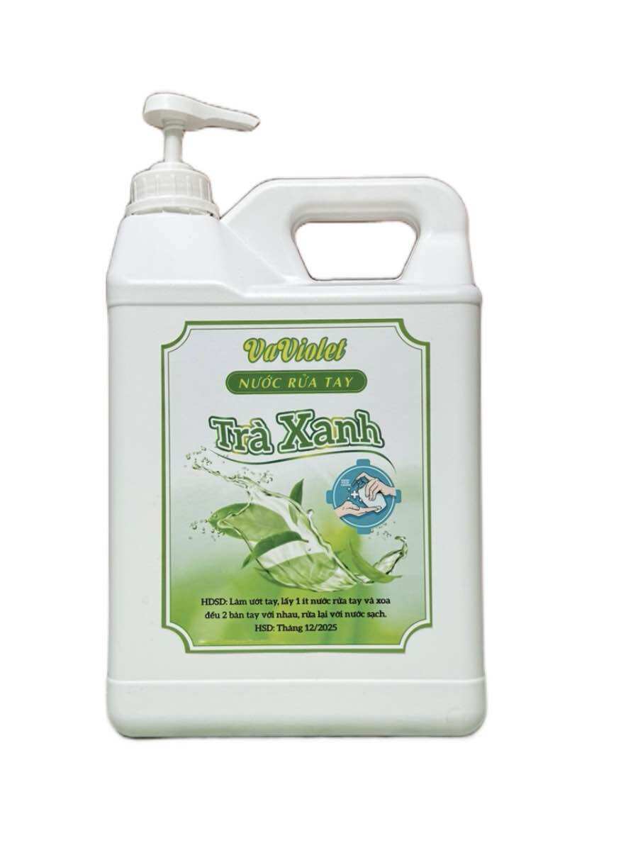 Can 5Lit Nước Rửa Tay Trà Xanh