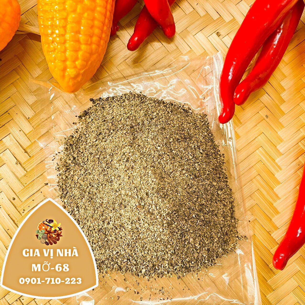 Tiêu đen xay đặc biệt -100gr
