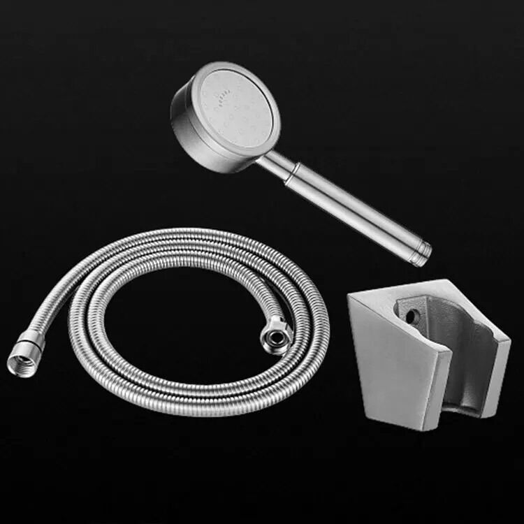 Vòi hoa sen tăng áp inox 304 ( có dây và bát gài)