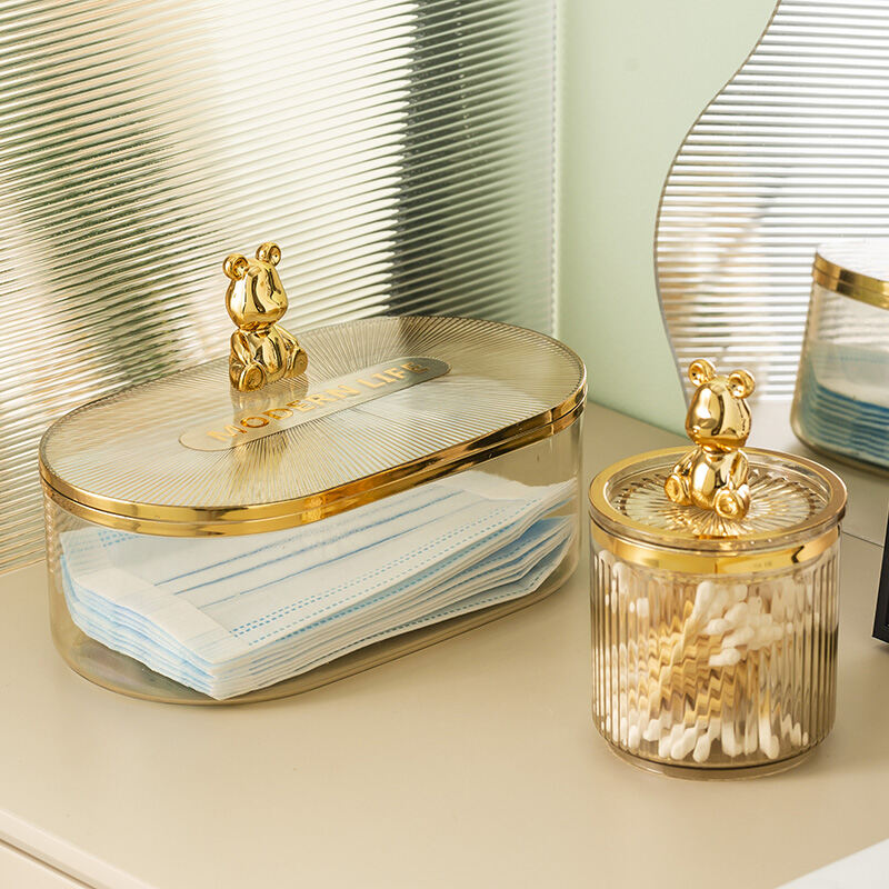 Dung Tích Lớn Dùng Một Lần Mặt Nạ Hộp Bảo Quản Lối Vào Nhà Tai Mũi Bao Hộp Bảo Quản Nhựa Chống Bụi Người Tổ Chức Phong Cách Scandinavia