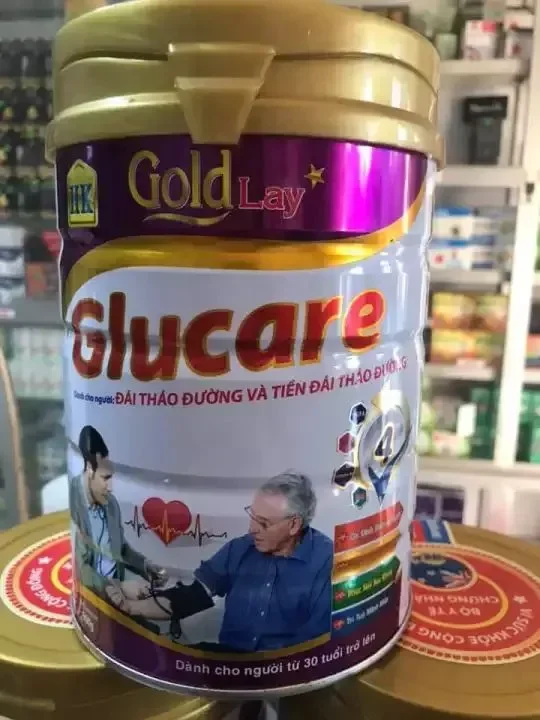 Sữa cho người tiểu đường giúp ổn định đường huyết Glucare 900g - Sữa tiểu đường goldlay glucare 900g