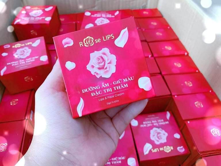 CHÍNH HÃNG : DƯỠNG MÔI ROSE  LIPS