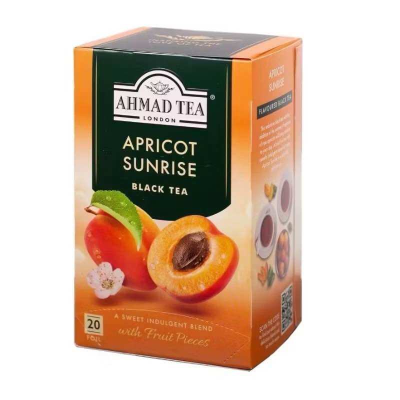 Trà "mơ anh quốc" 40g/20 túi - ahmad apricot sunrise 40g/20bags