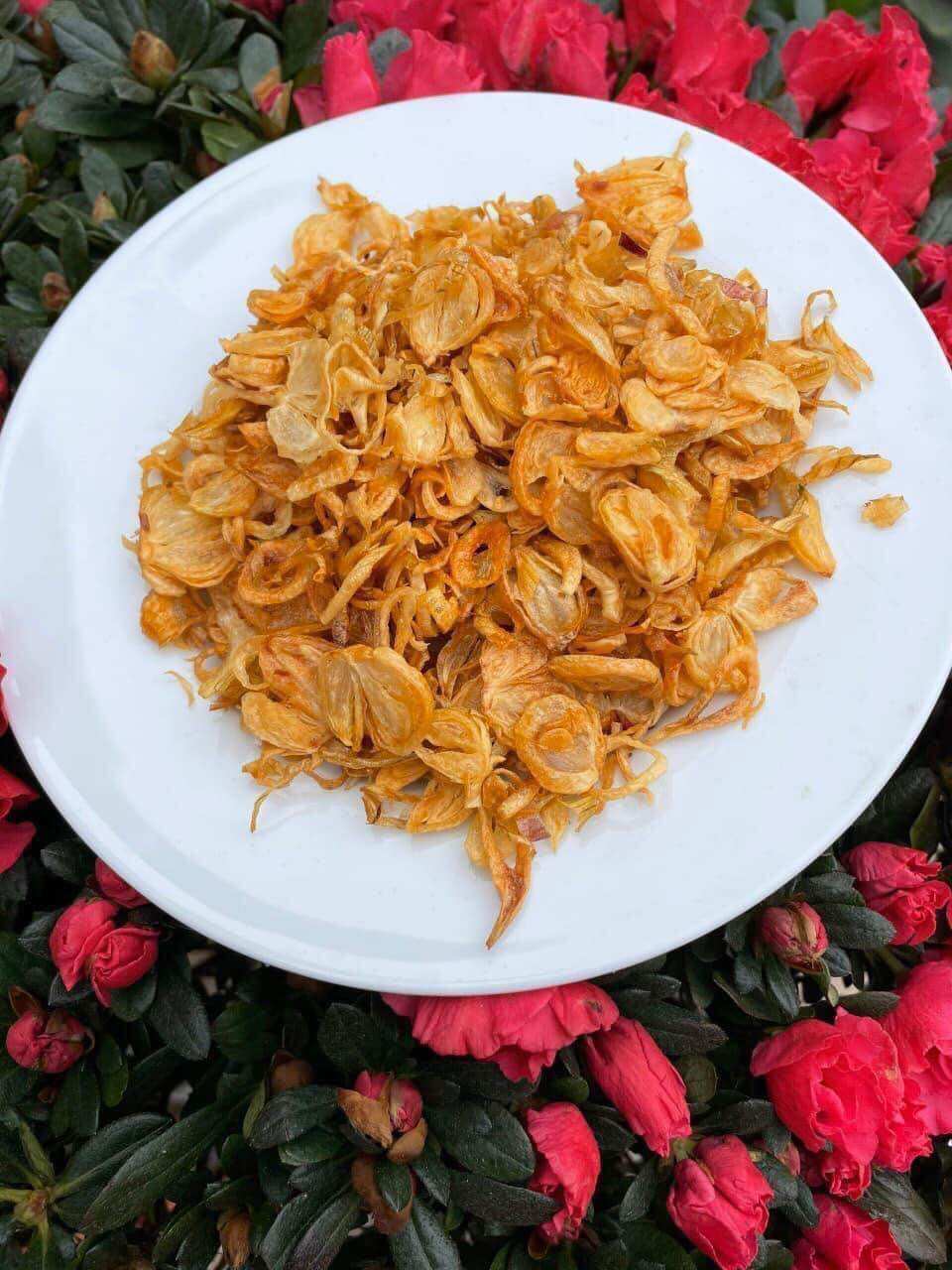 500Gr Hành Phi Nguyên Chất 100% Nhà Làm Siêu Giòn