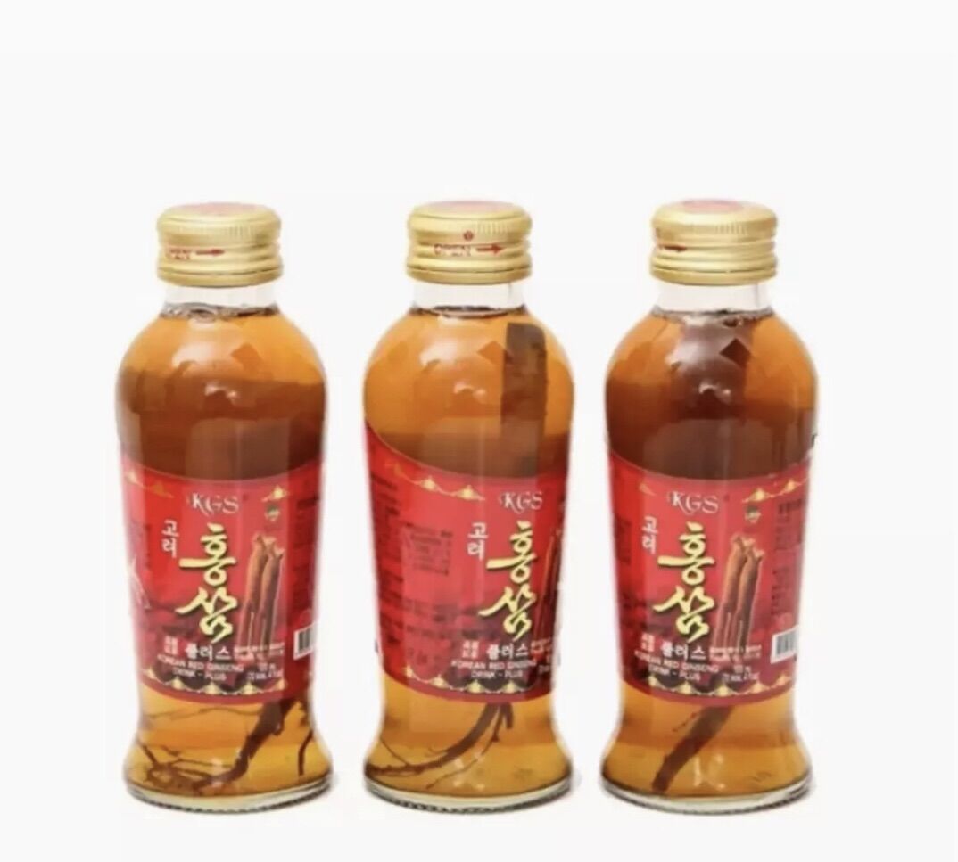 3 chai nước hồng sâm có củ kgs hàn quốc 120ml