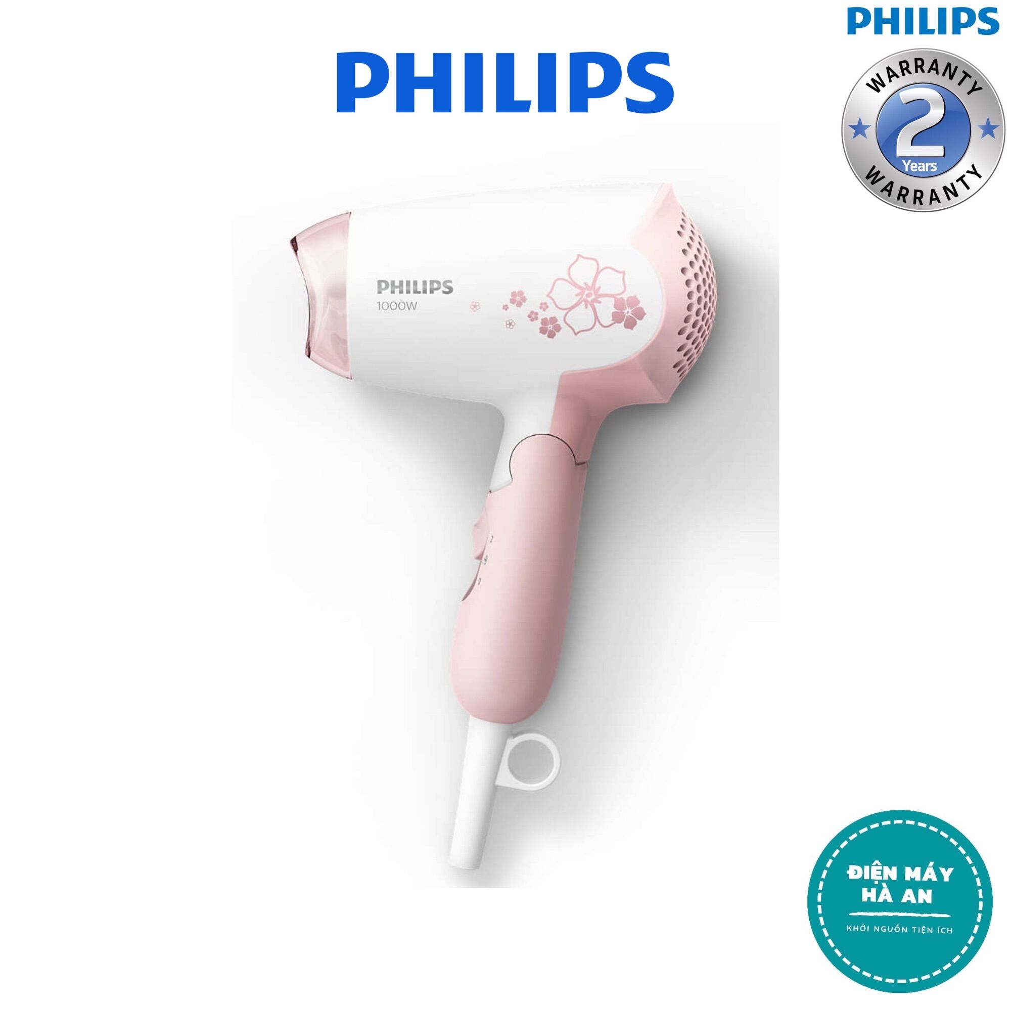 Máy sấy tóc mini Philips HP8108 - Hàng chính hãng - Bảo hành 24 tháng
