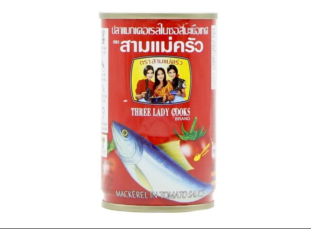 5 lon Cá Mòi 3 cô gái 155gram(Thailand)