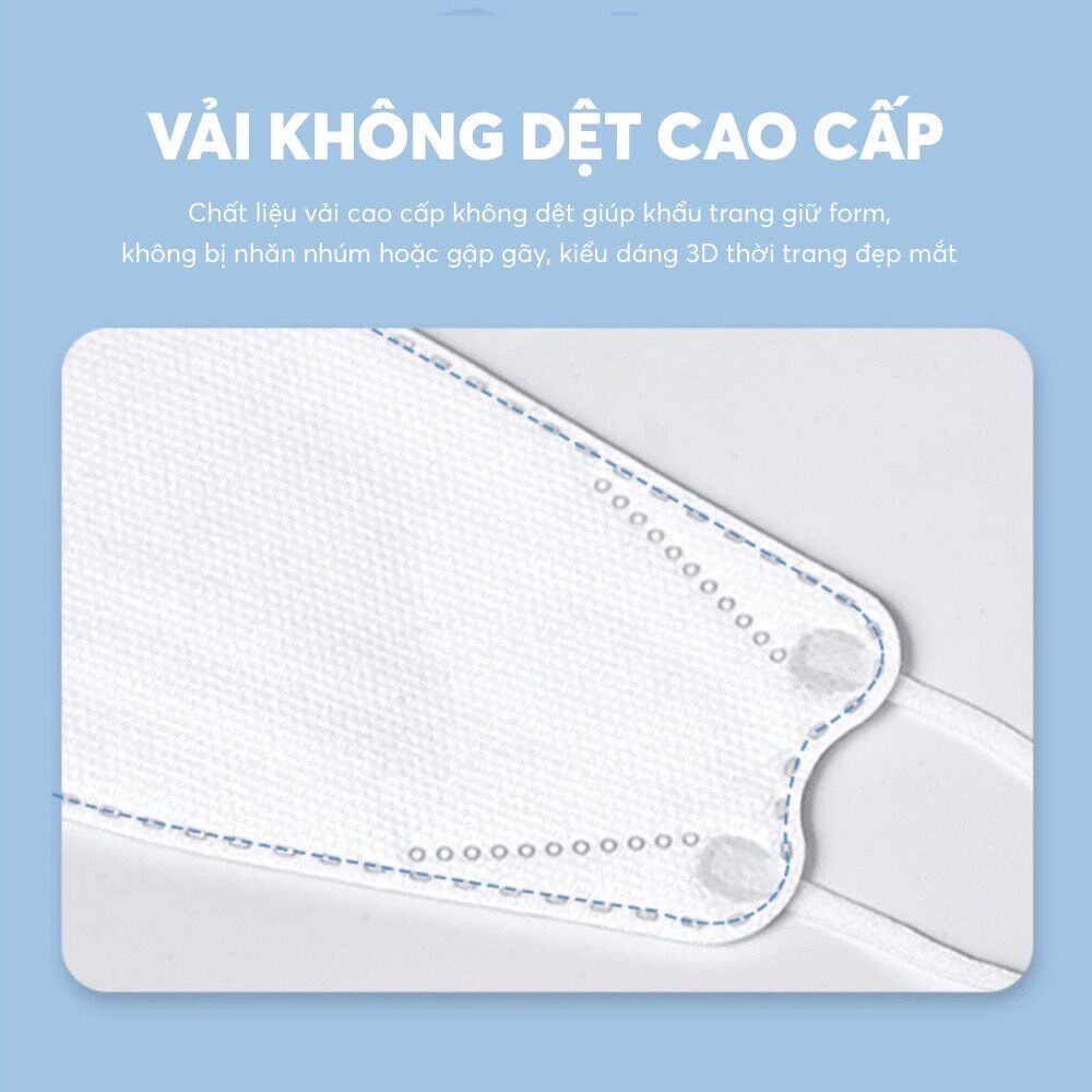 Khẩu trang KF94 Global Mask _Kháng khuẩn Cao Cấp _(10 Cái/ 1 Gói)