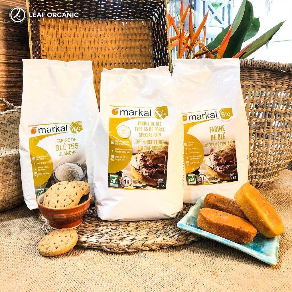Bột Mì Hữu Cơ Markal_Bột Mì đa dụng T65_Bột Mì hữu cơ làm bánh cho bé