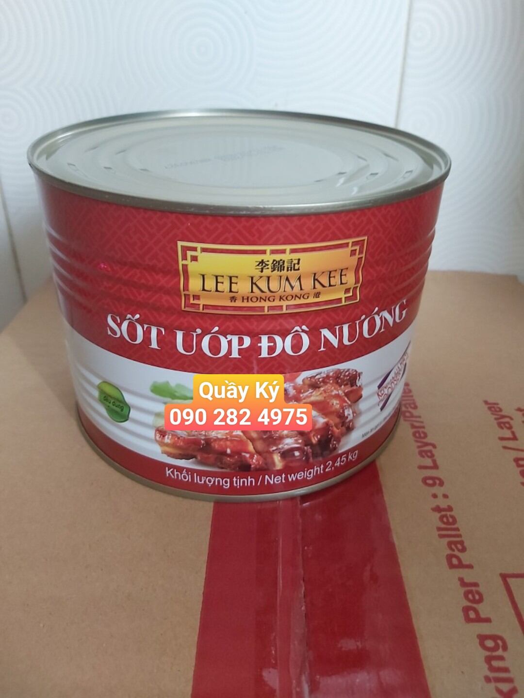 SỐT ƯỚP ĐỒ NƯỚNG 2.45KG LEEKUMKEE