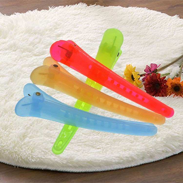 HCM - Kẹp tóc bấm mỏ vịt màu Pastel Hàn quốc