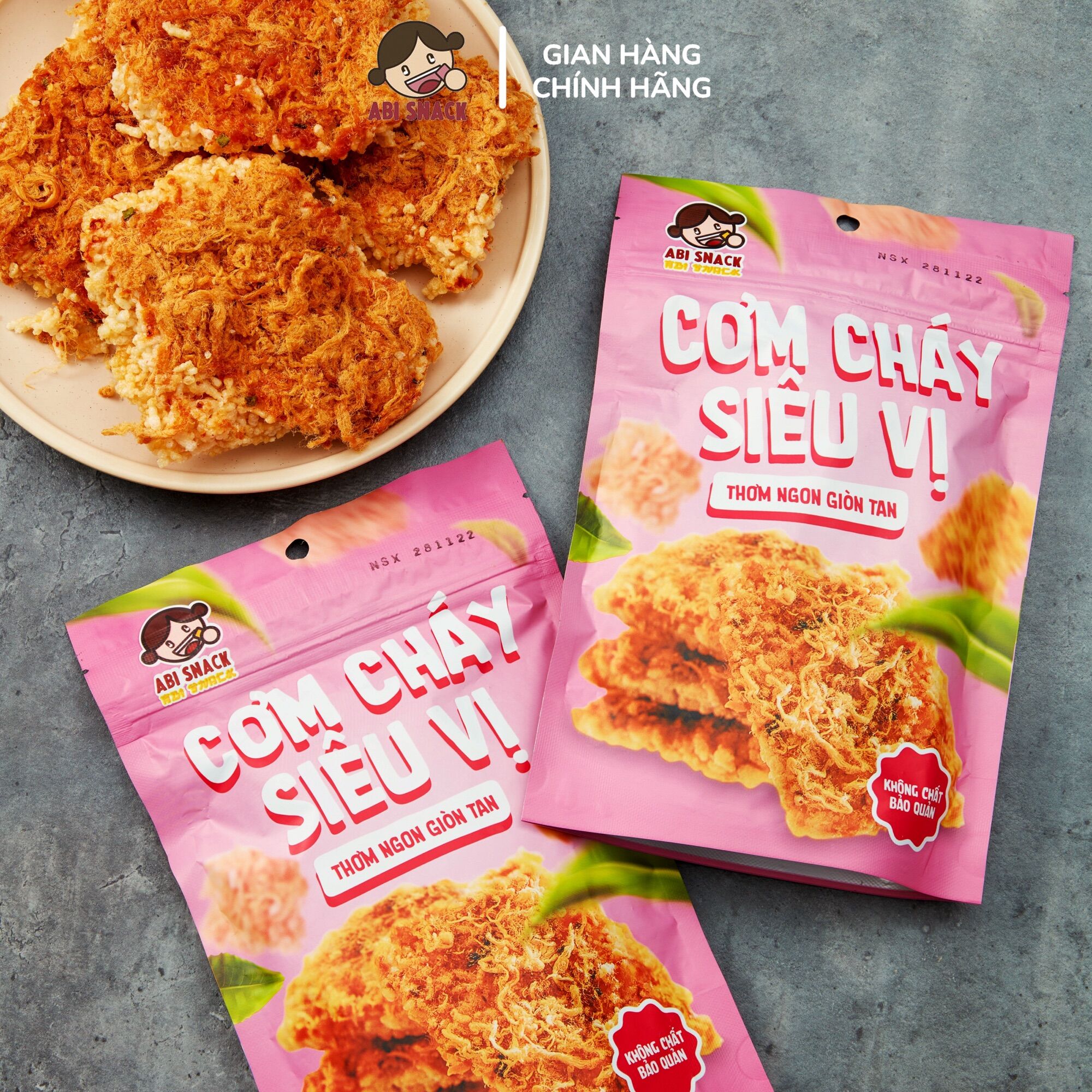 Cơm Cháy Siêu Vị - Cơm Cháy Chà Bông ABI SNACK