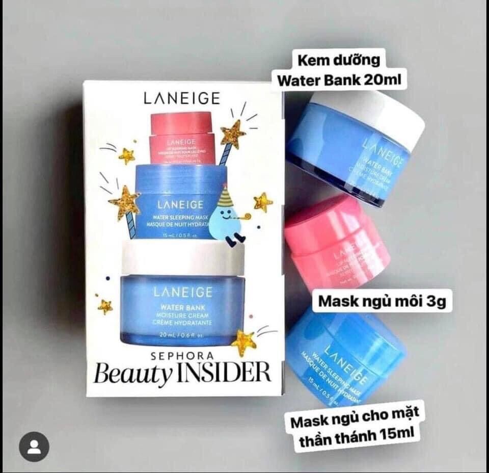 Set laneige mini 3 món