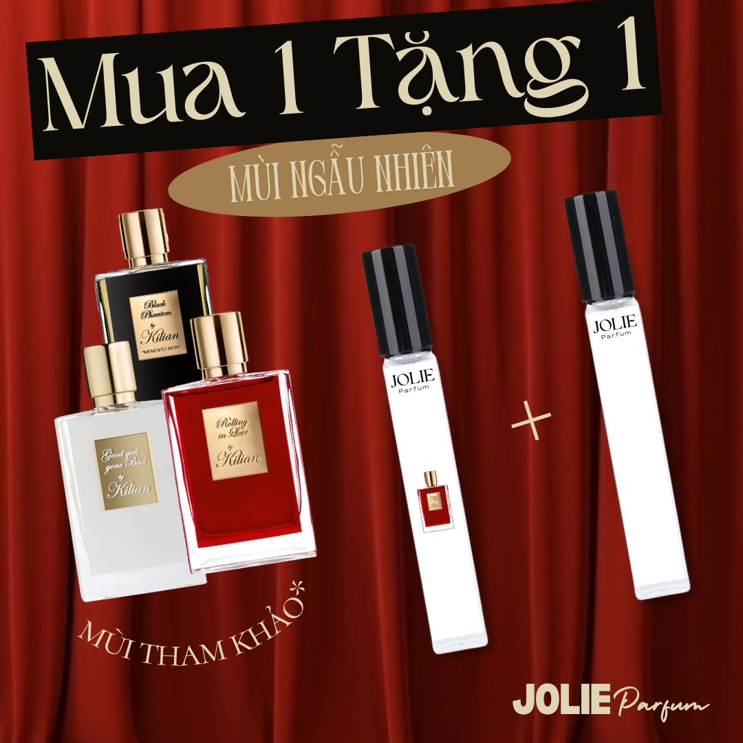 Nước Hoa Chiết Nữ Kilian Rắn Trắng Rắn Đỏ Rắn Đen 10ml - Hương Gỗ, Hoa và Ngọt Ngào - Jolie Perfume Oil