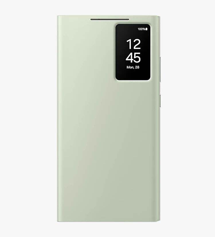 S24Ultra Samsung Galaxy S24 Ultra Smart View Wallet Case (Clear View) - Genuine Product - 2