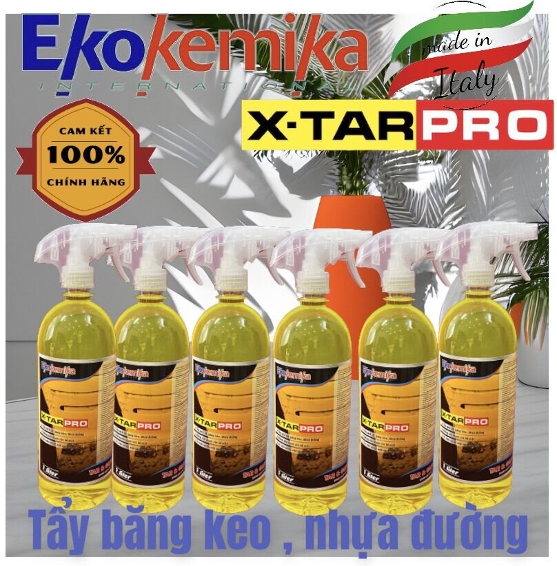 Dung dịch tẩy băng keo nhựa đường xtapro -1l