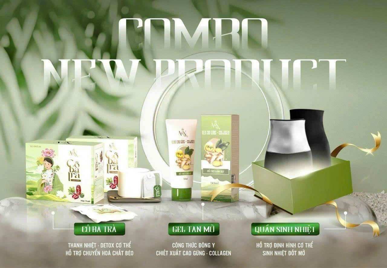 Combo Trà Sen Cô Ba Trà thanh nhiệt giảm mỡ ( tặng kèm đủ quà )