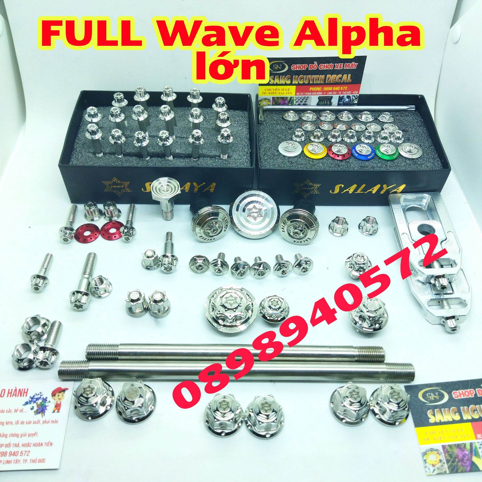 full ốc salaya xe wave alpha lớn 2007_2016
