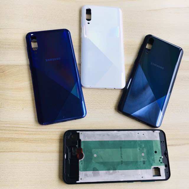 Bộ Vỏ Sườn Samsung A30S (kính cam/sườn/vỏ/khay sim/phím)