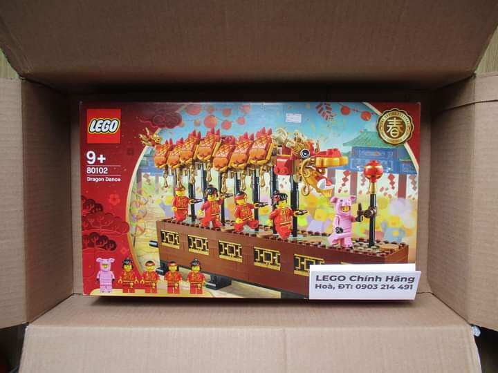 LEGO 80102 Múa Rồng Ngày Tết - Dragon Dance [BrickVN]