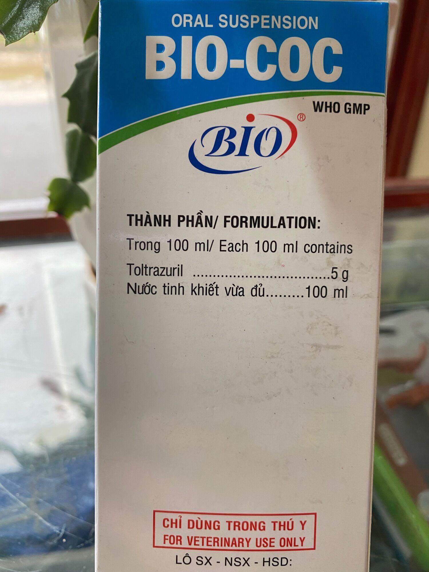 150ml BIO COC - cầu trùng heo con, bê, nghé, thỏ