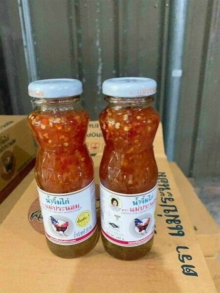 Sốt gà thái lan - sốt chua ngọt thái lan - sốt gà chai to 260g