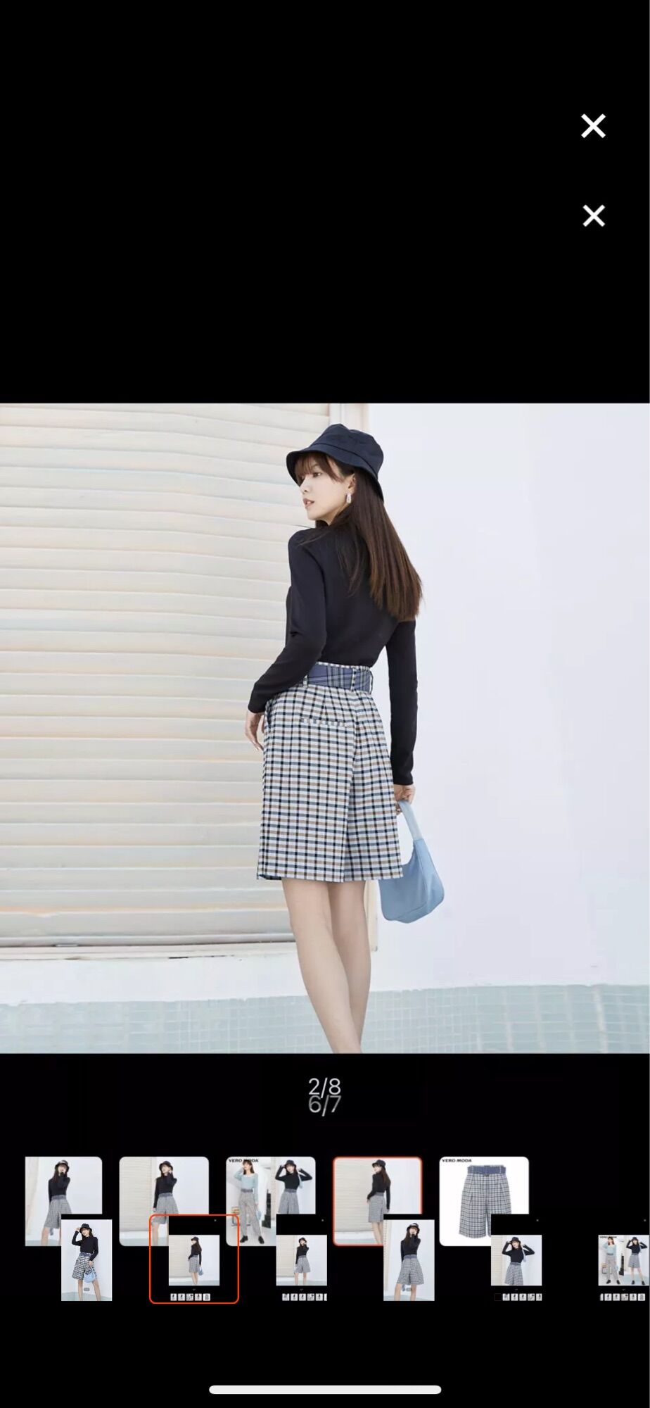 Vero moda quần short kèm thắt lưng
