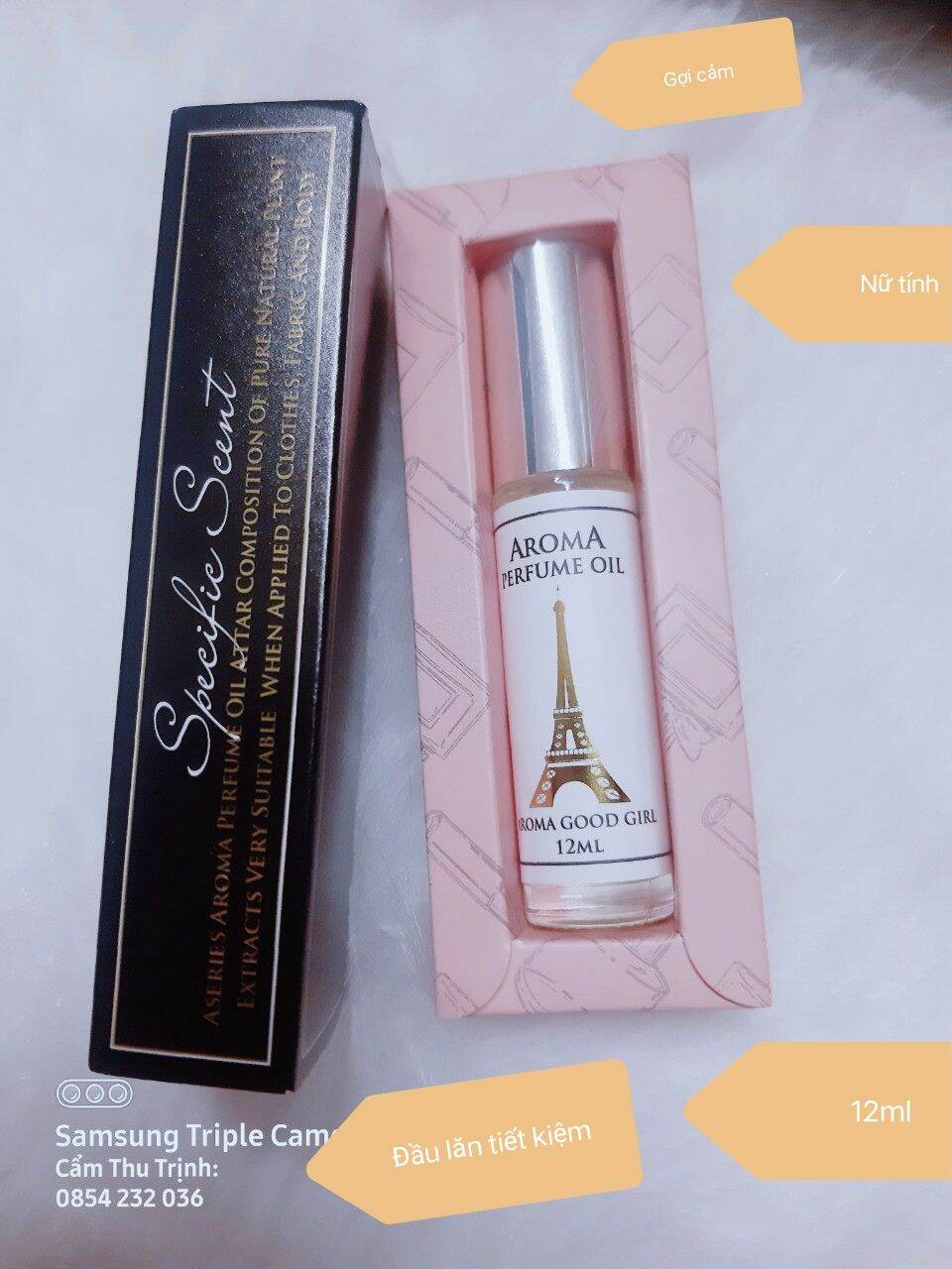 Tinh dầu nước hoa Pháp Aroma hương googirl