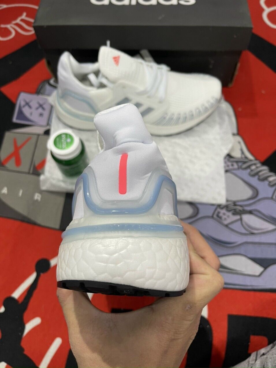 Giày Ultra Boost 6.0 nam nữ trắng - Ann Shoes