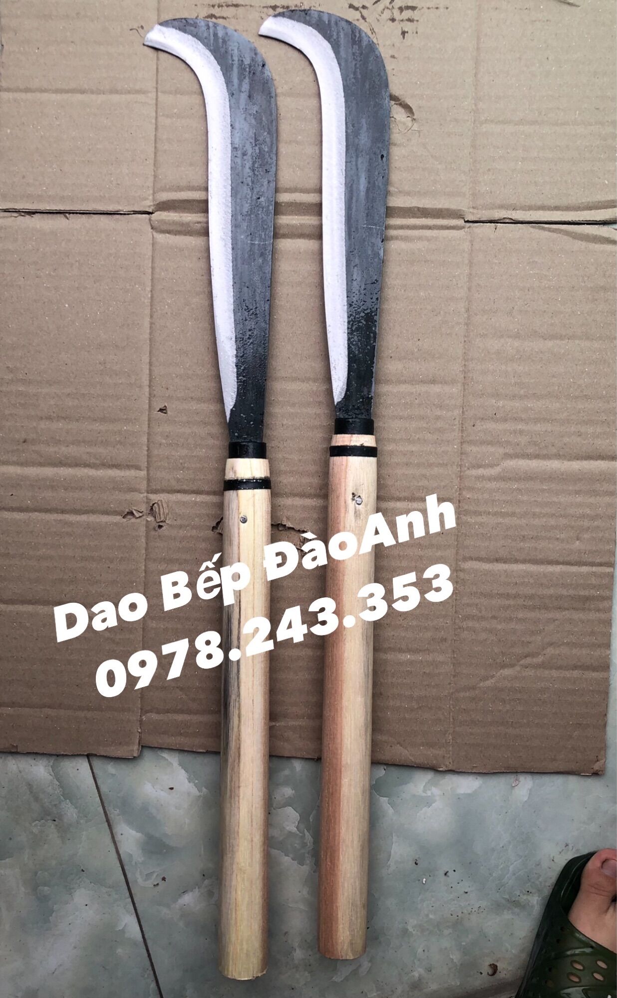 Dao phát cỏ -dao dựa chặt củi chuẩn nhíp xe
