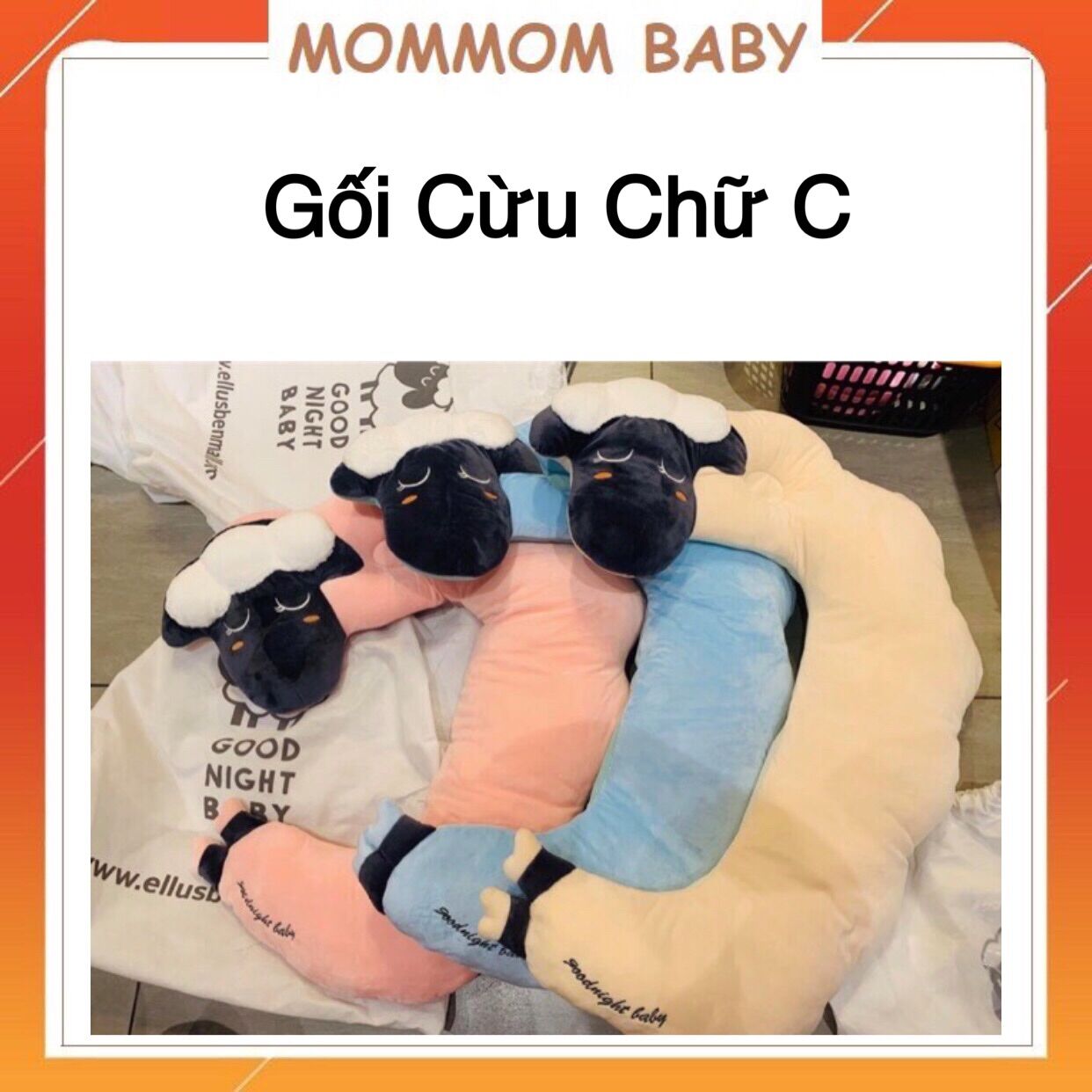 Gối cừu chữ C - hàng chính hãng Hàn Quốc