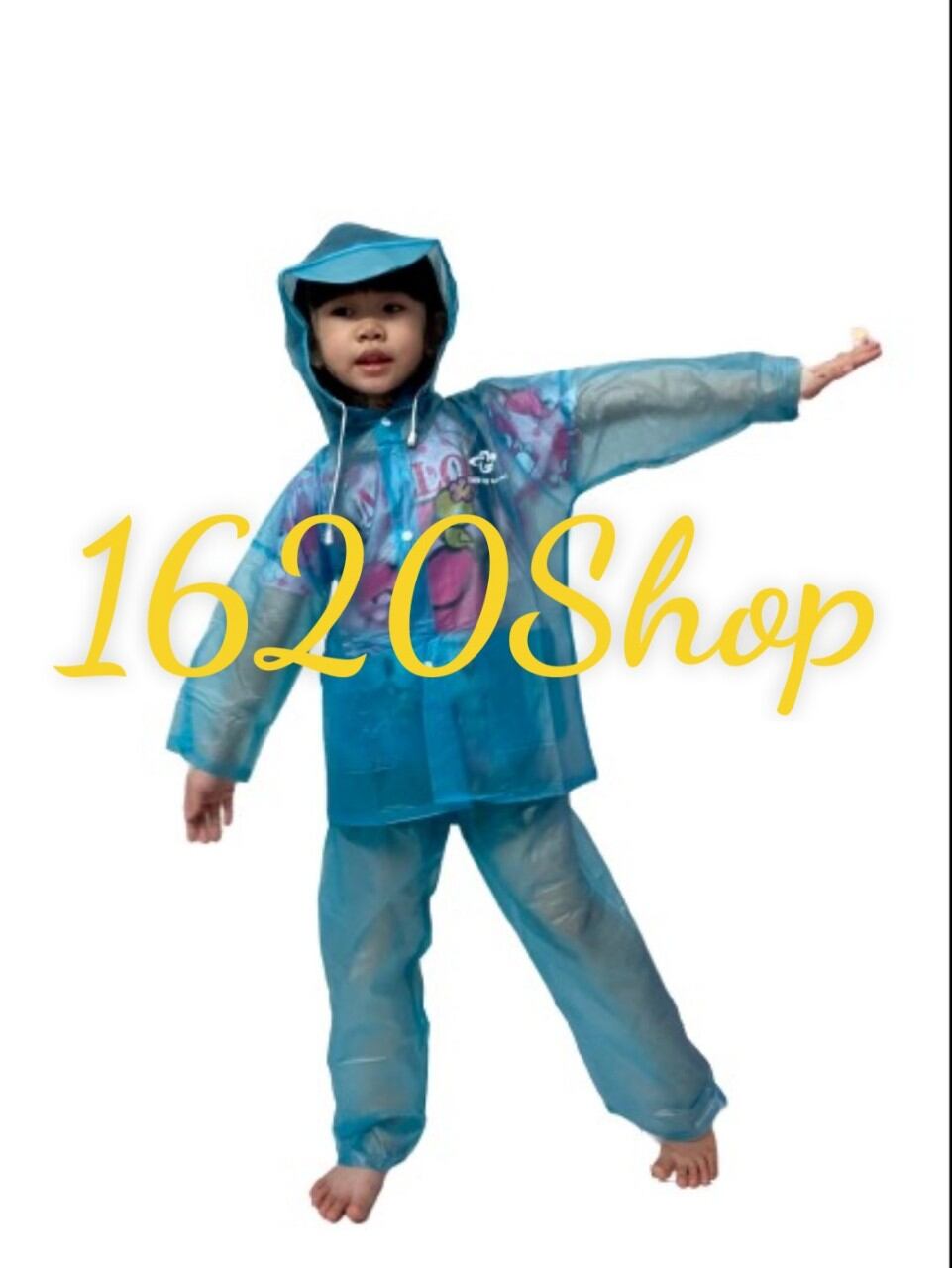 Áo Mưa Bộ Cho Bé 2 Đến 8 Tuổi