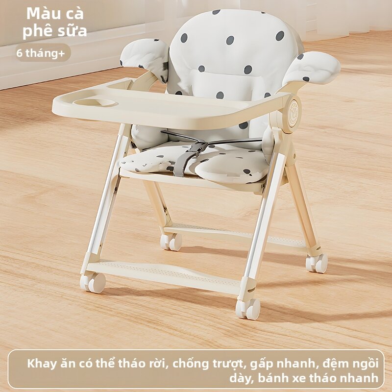 YiHeChuYao | Ghế Cho Bé Ăn Dặm Gấp Gọn