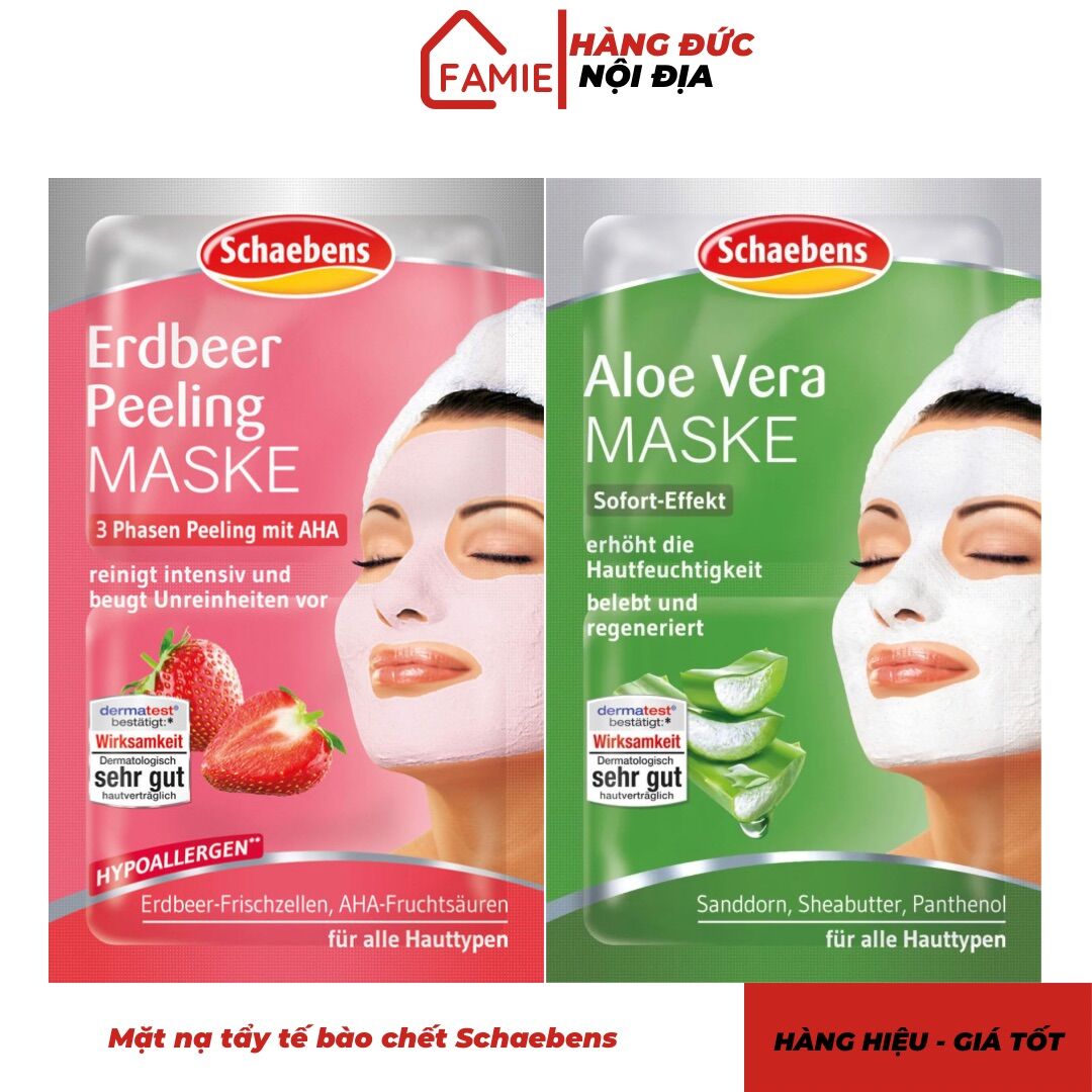 Mặt nạ tẩy tế bào chết Schaebens - Hàng Đức