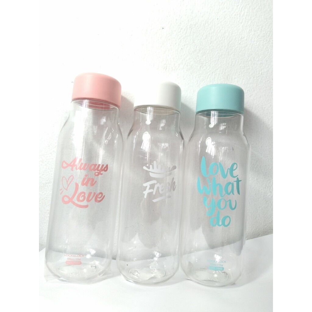 2 bình nhựa milky lock&lock 500ml