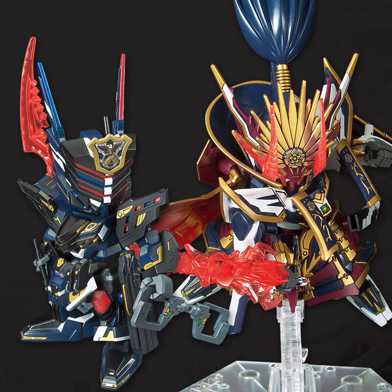 Mô Hình Lắp Ghép Bandai Gundam Bản Q Chiến Sĩ BB SD Gundam Truyền Thuyết Anh Hùng Thế Giới Ngộ Không Xung Mạch Lưu Bị Triệu Vân