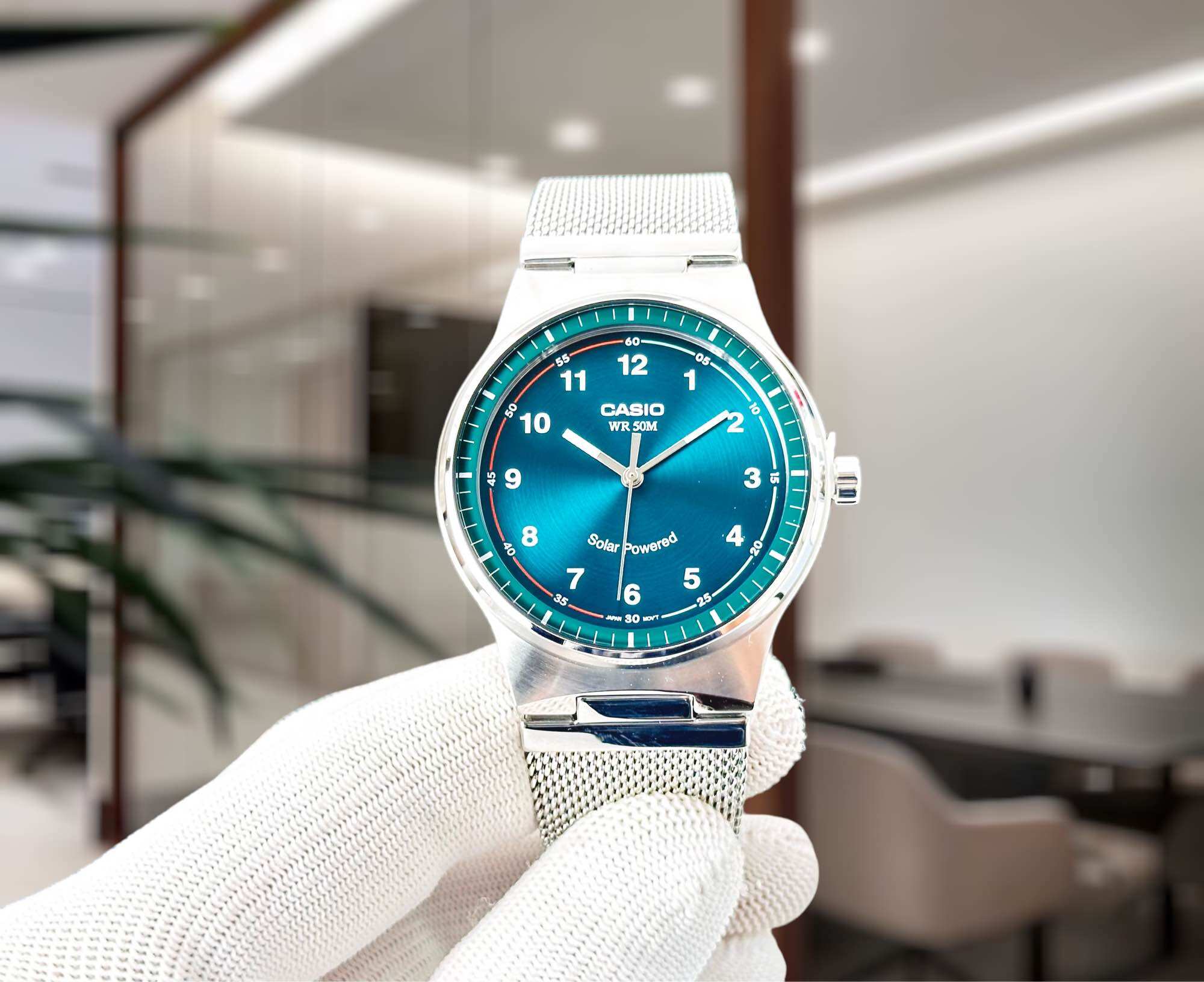 Đồng hồ casio japan mtp-rs-105m-3bv pin năng lượng