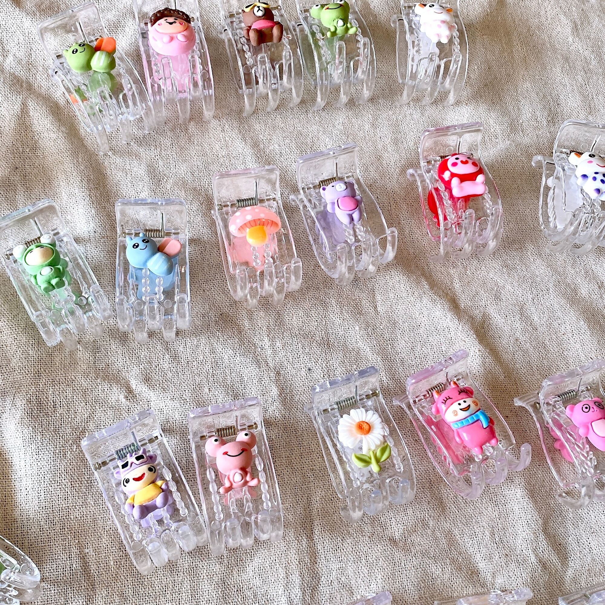 {Tím.Store}KẸP CÀNG CUA ,BẤU TÓC 5 RĂNG CHARM HANDMADE GIÁ RẺ