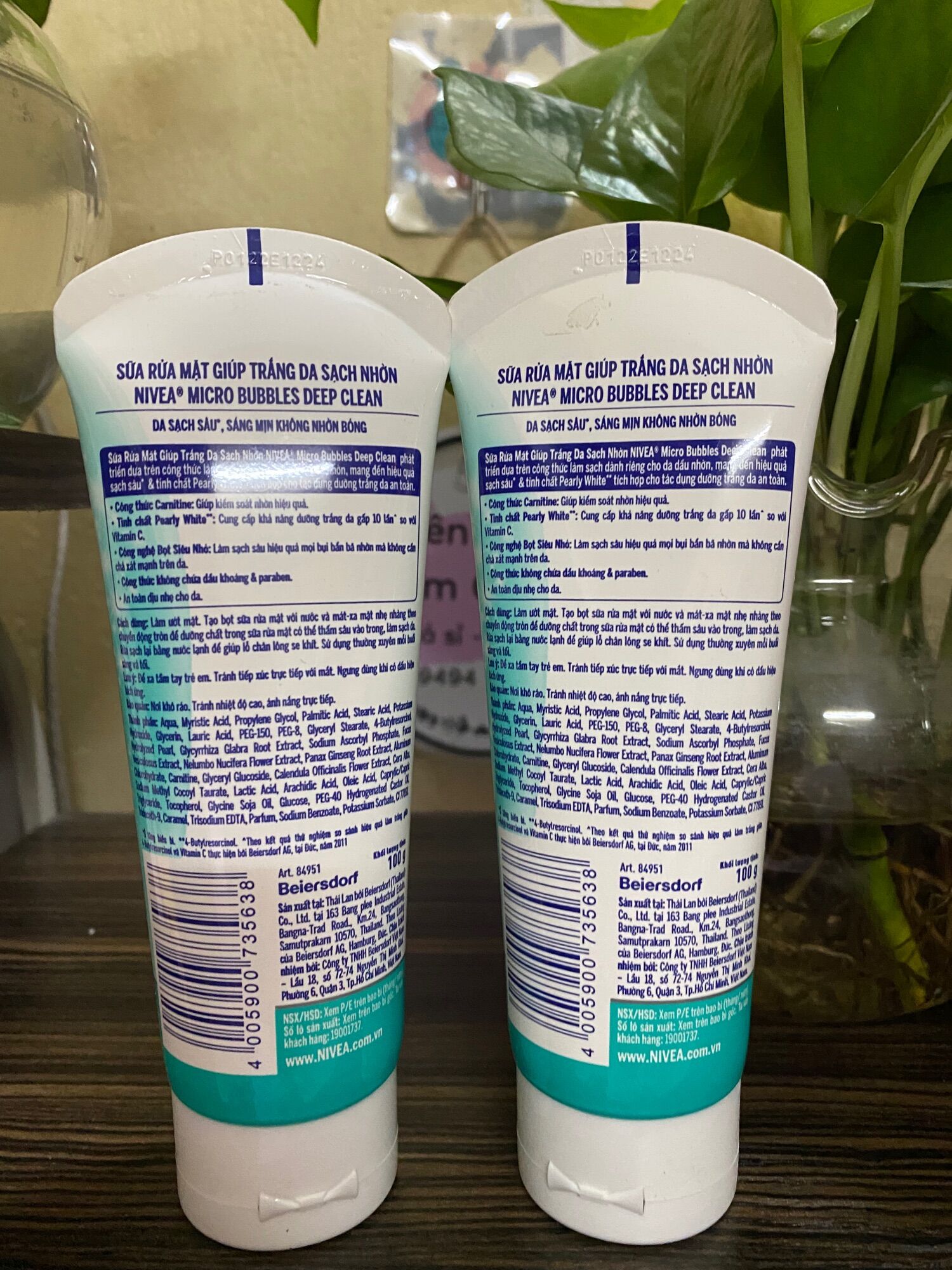 Sữa Rửa Mặt Nivea Nữ Micro Bubbles Deep Clean Foam 5in1 - 100g