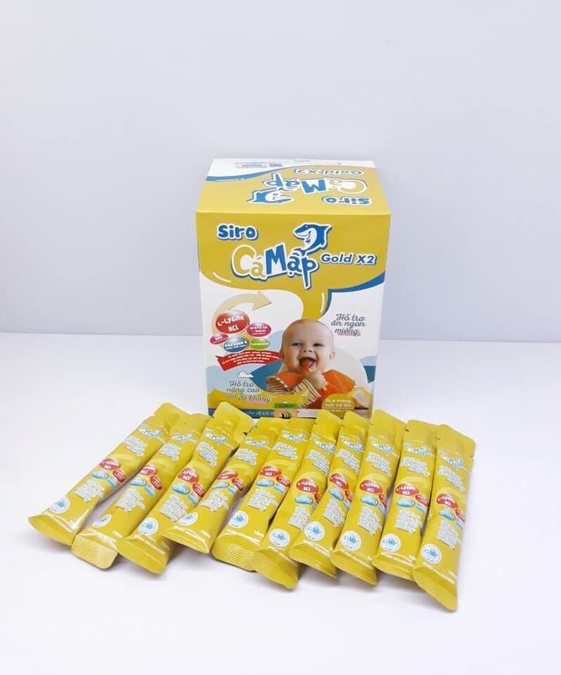 [HCM]Siro Cá Mập Gold X2 Chính Hãng Có Phiếu Bảo Hành